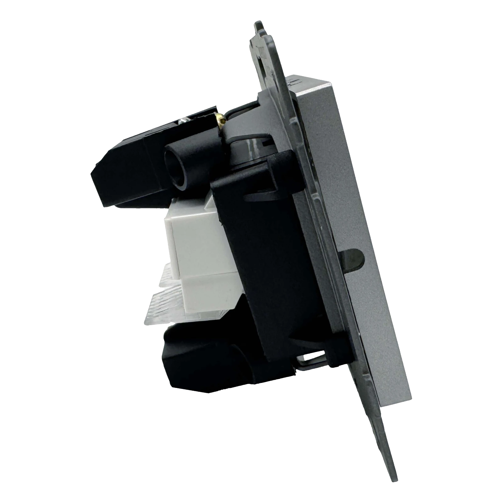 Розетка RJ45 2-я серая