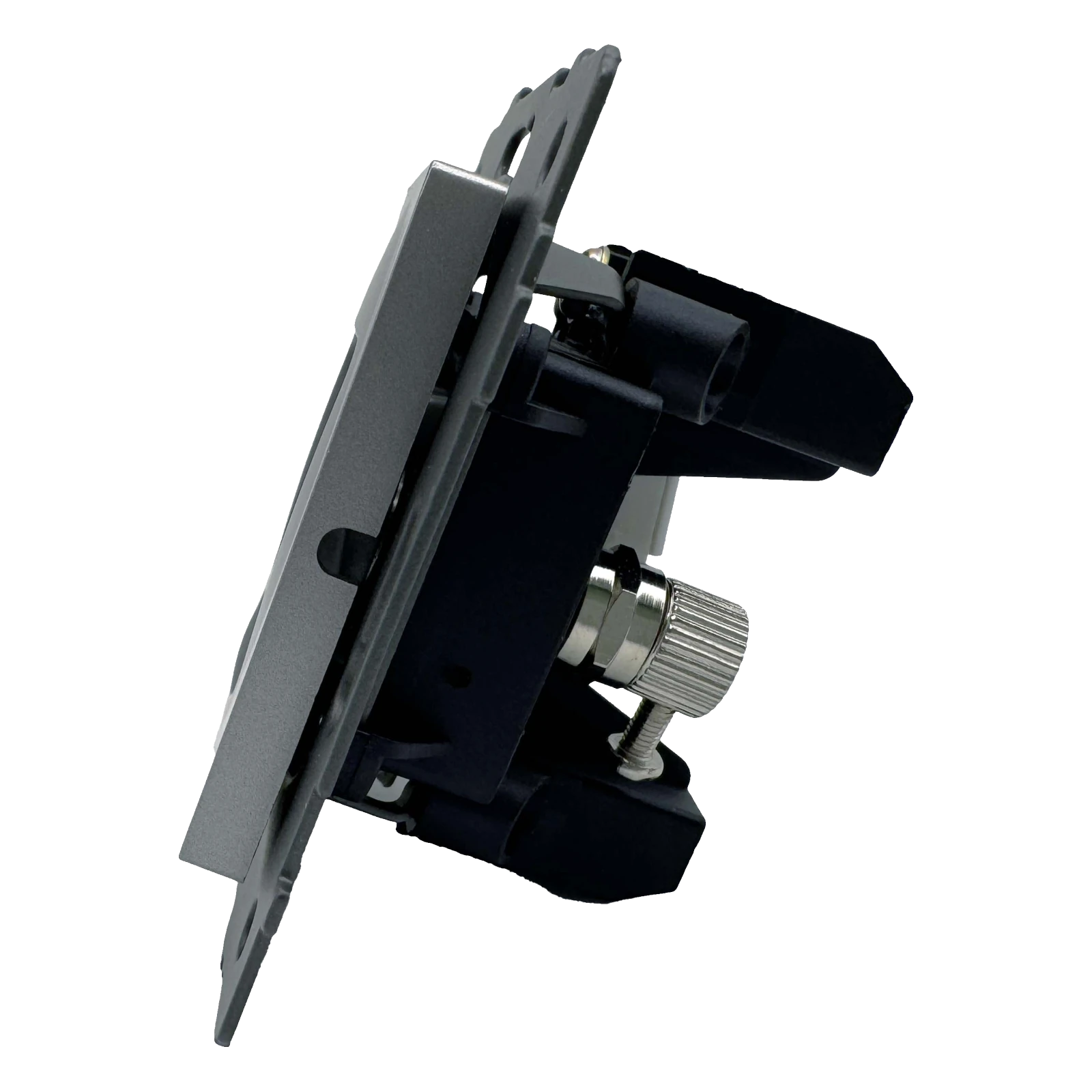 Розетка RJ45 + TV серая