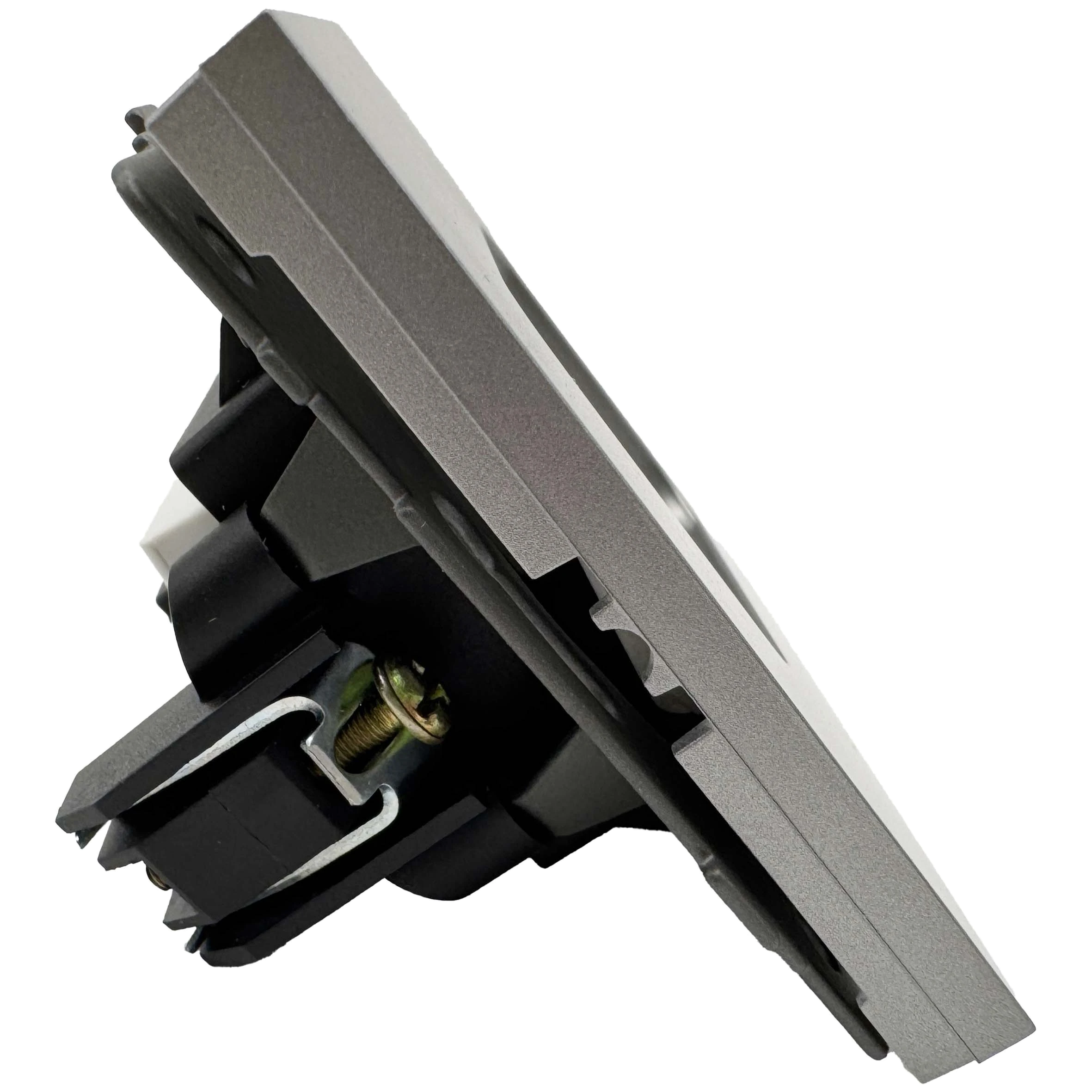 Розетка RJ45 1-я серая