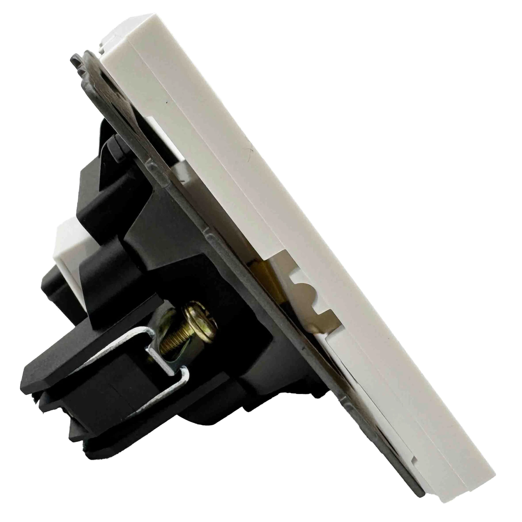 Розетка RJ45 1-я белая