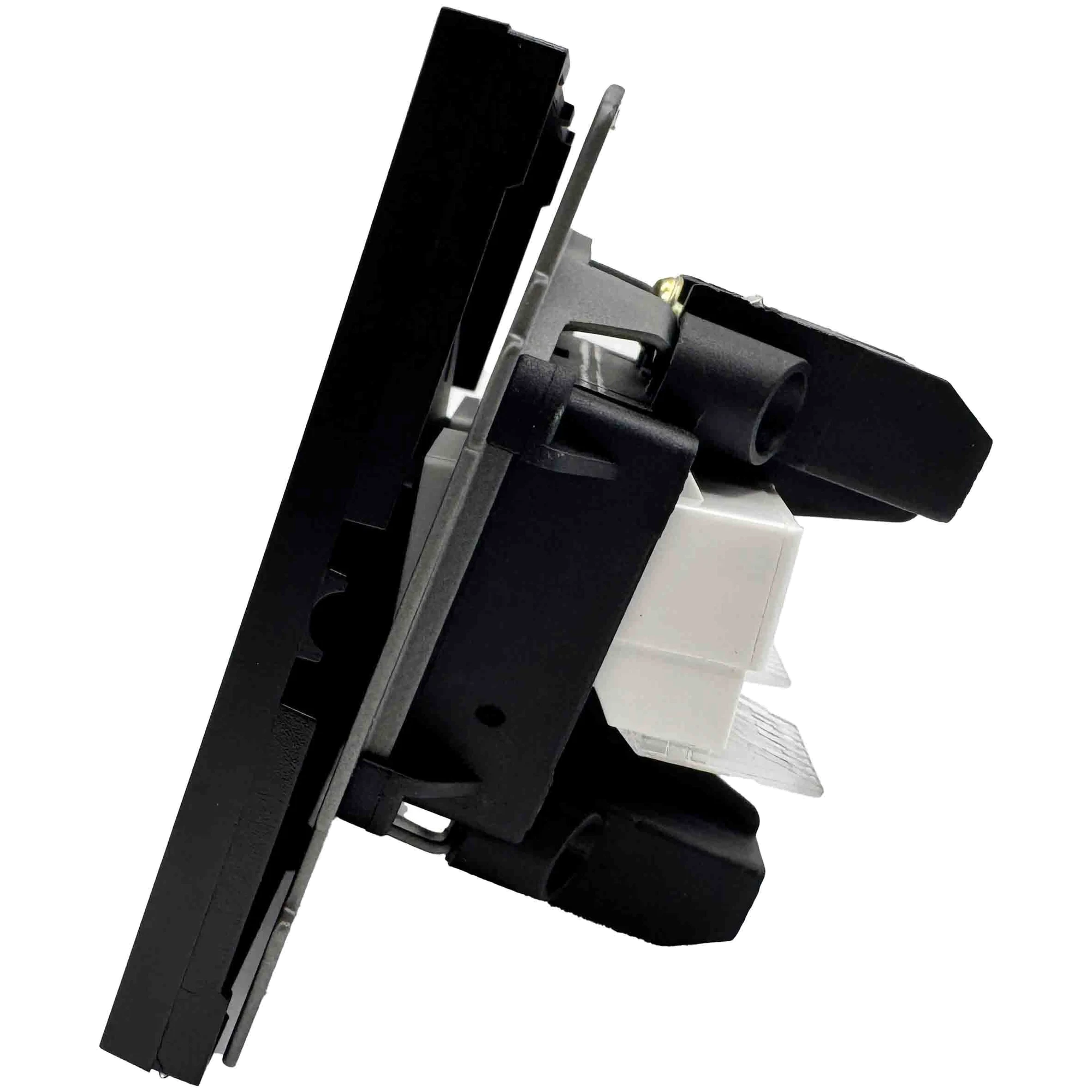 Розетка RJ45 2-я чёрная
