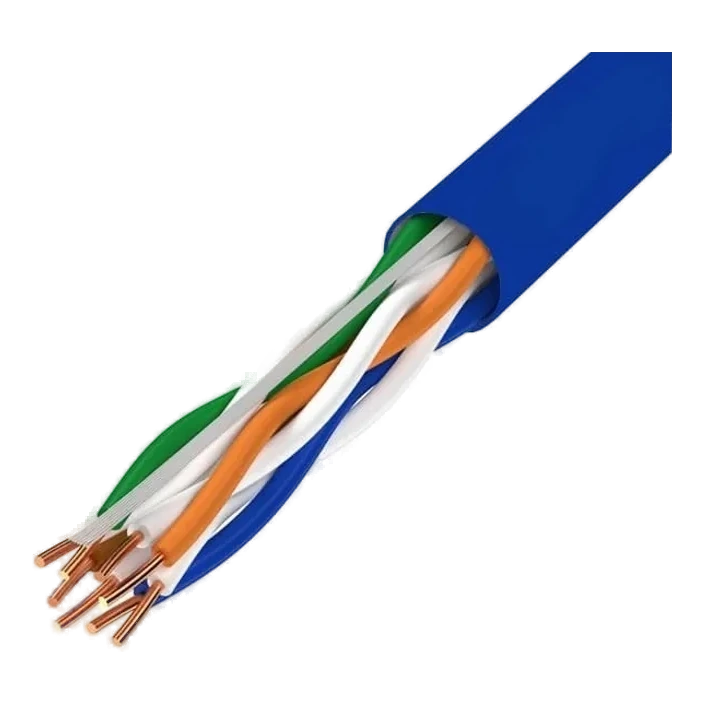 Кабель UTP4 CAT6 056 INDOOR CU (медь) синий
