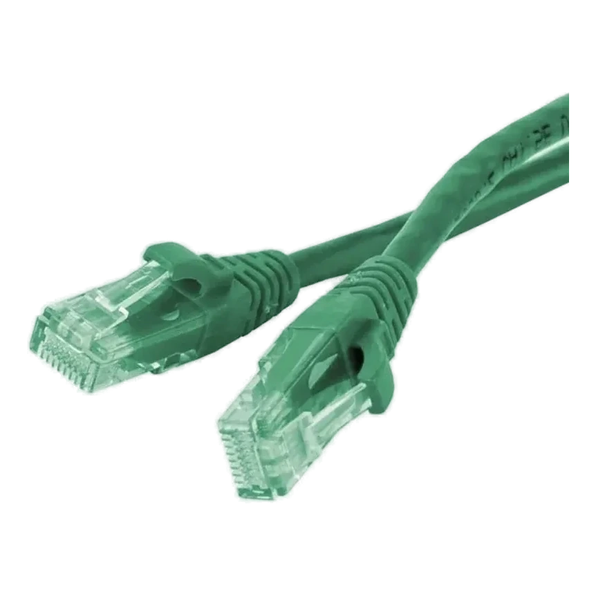 Патч-корд 0,5м UTP Cat.5e RJ45 зеленый