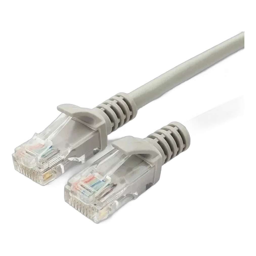 Патч-корд 25м RJ45 серый